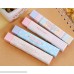 Weimay Assorted Colors Block Eraser Cute Kawaii Colored Long Strip Rubber Eraser Pink Blue For School Office Kids Girls Pack of 4 B07843KHS4